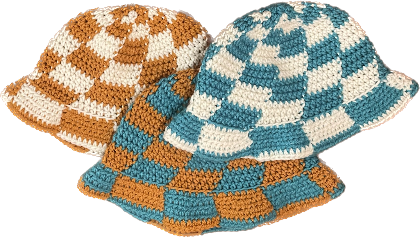 HOW DO I CRY Crochet Bucket Hat