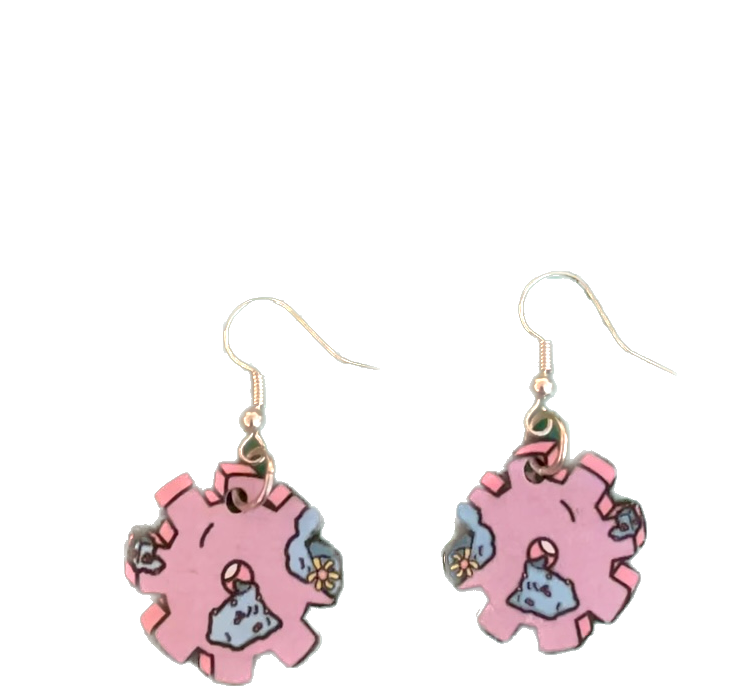 NEW MACHINES Shrinky-Dink Gearrings