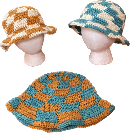 HOW DO I CRY Crochet Bucket Hat