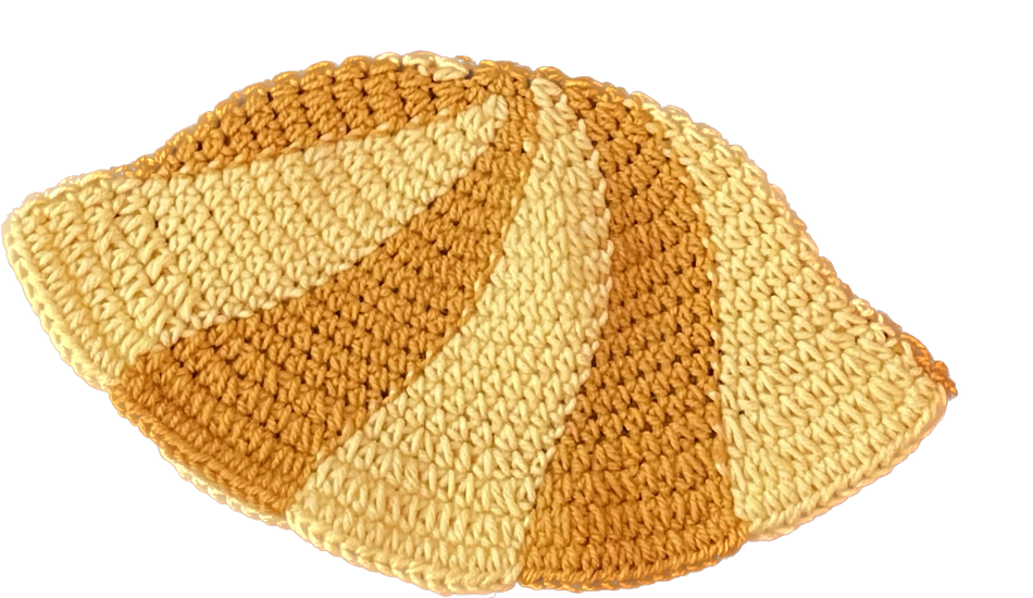 PAINKILLER Crochet Hat - Flower Petal